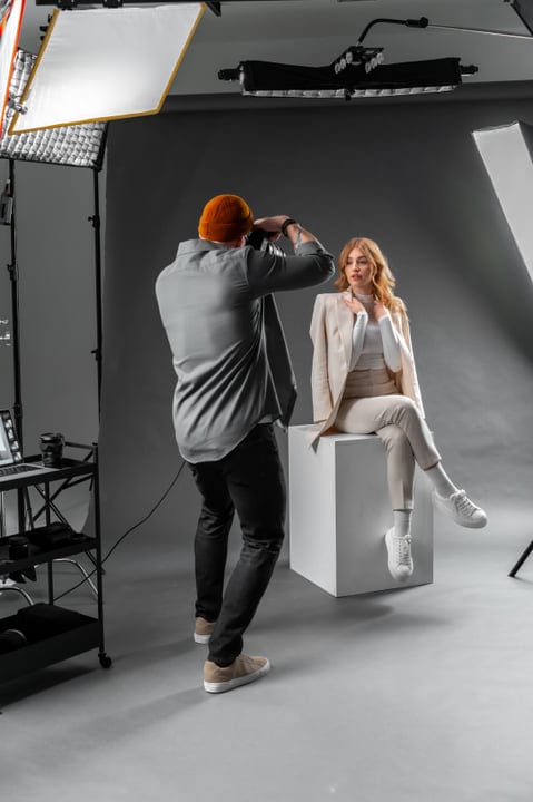 Photographer Captures Elegance In Minimalist Studio Setting