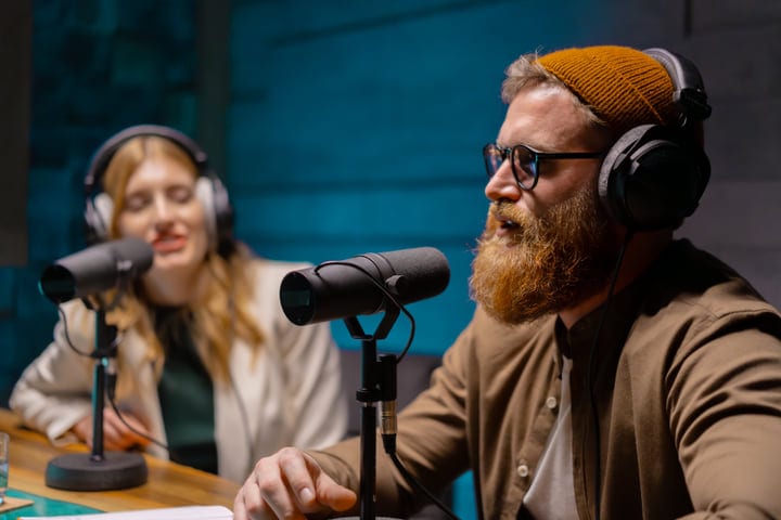 Creative Minds Share Ideas In A Vibrant Studio