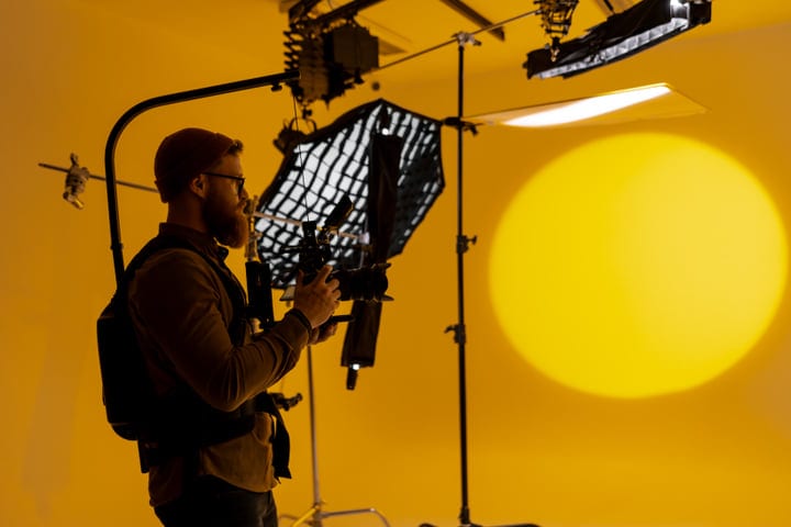 Photographer Captures Artistry In Vibrant Studio Setup