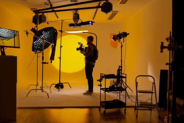 Photographer Captures Magic In A Sunlit Studio Scene