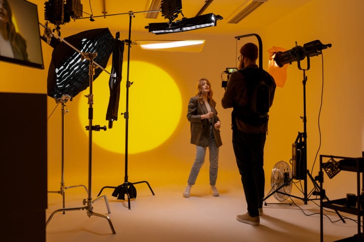Behind The Scenes Of A Professional Studio Portrait Session