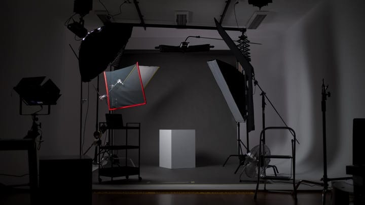 Quiet Anticipation In A Professional Photography Studio