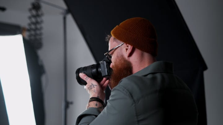 Capturing Creativity in a Cozy Studio Atmosphere