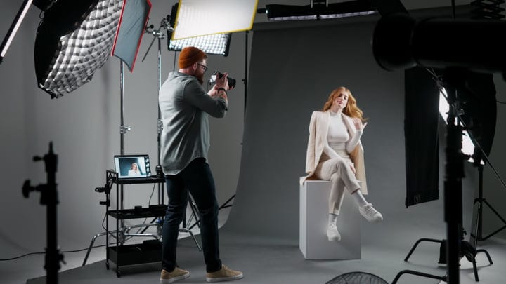 Capturing Elegance In A Professional Studio Environment