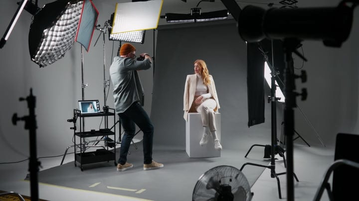 Capturing Elegance In A Professional Studio Setup