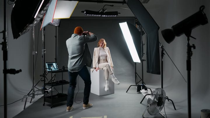 Capturing Elegance In A Professional Studio Setting