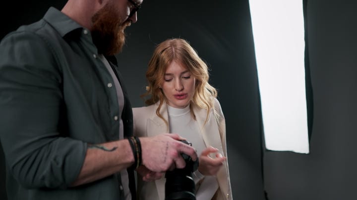 Collaborative Creativity: Reviewing Shots In The Studio