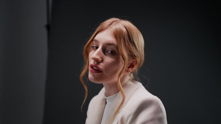 Poised Elegance In A Professional Photography Studio