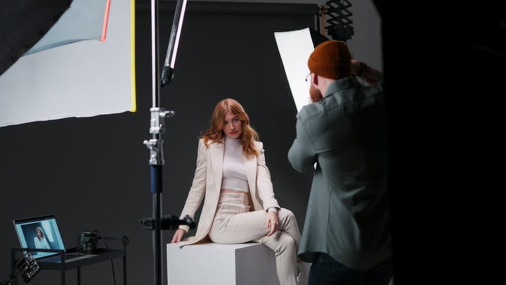 Capturing Elegance In A Professional Studio Setting