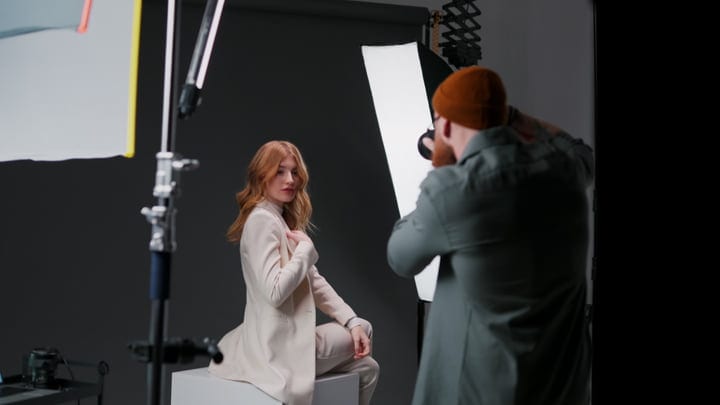 Capturing Elegance In A Professional Studio Setting