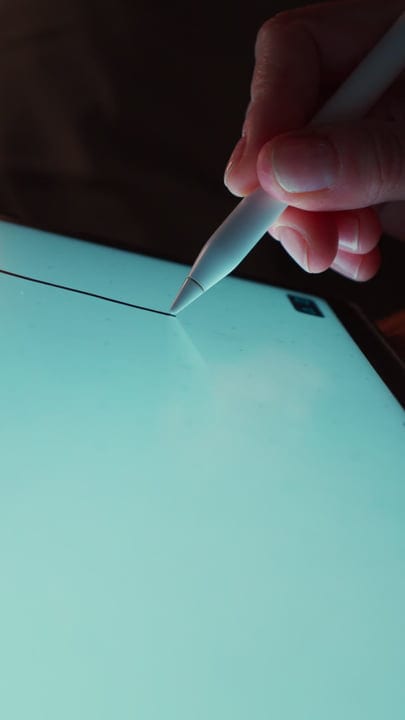 Drawing a New Line on a Digital Canvas