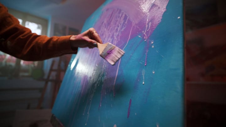 Creative Strokes Bring Colorful Expression To Life