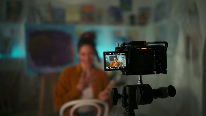 Capturing An Artist's Creative Process On Camera