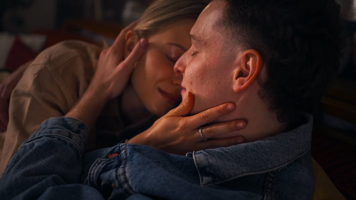 A Tender Moment Shared On A Cozy Evening