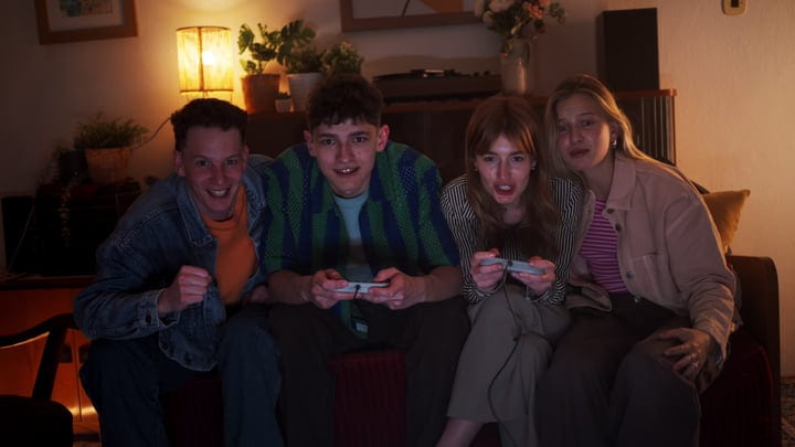 Laughter And Competition In A Cozy Game Night