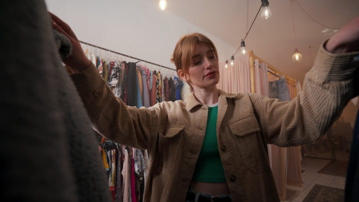 Stylish Shopper Delights in Boutique Fashion Finds