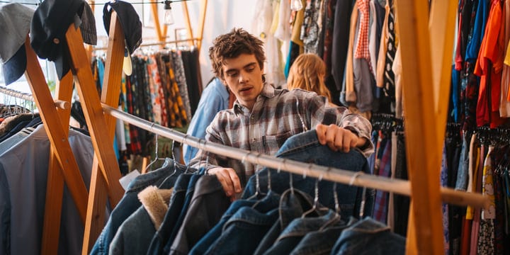 Young Adults Discover Style In A Cozy Boutique Corner