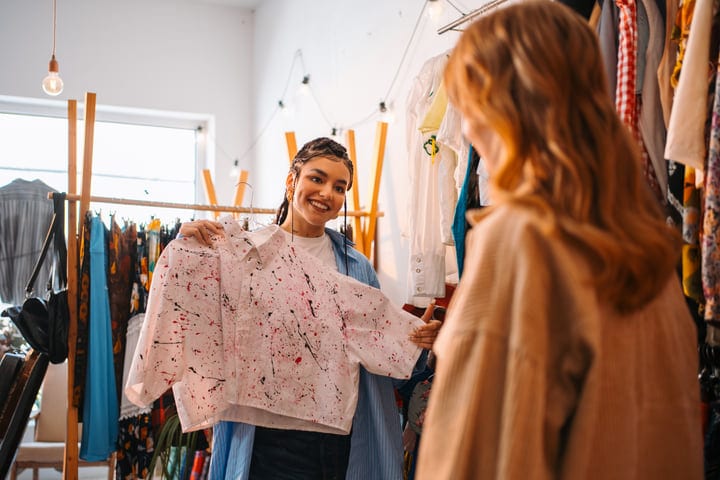 Friends Delight In Unique Finds At A Cozy Boutique