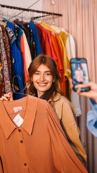 Capturing Joyful Moments While Shopping With Friends
