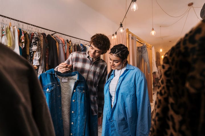 Friends Discover Hidden Gems In A Cozy Boutique Setting