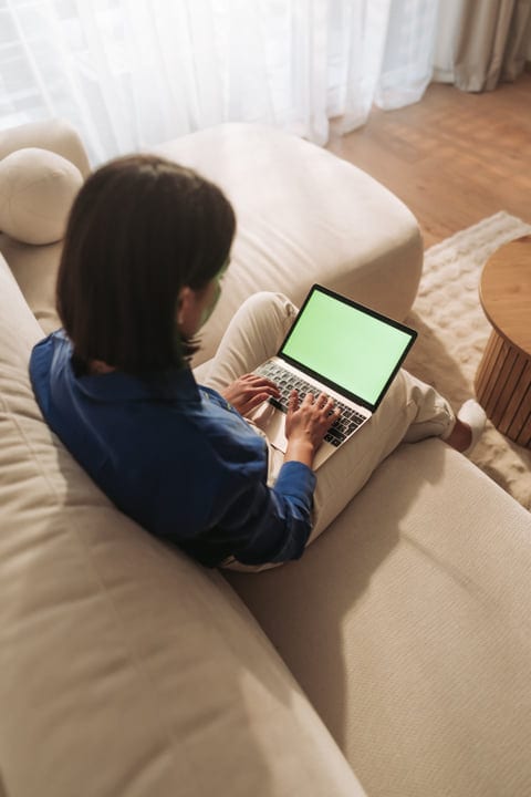 A Moment Of Focus In A Cozy Morning Routine
