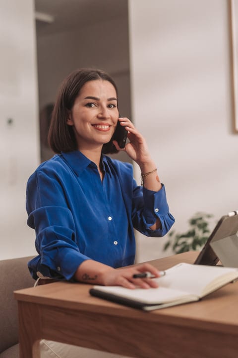 Morning Call: A Businesswoman's Start to the Day