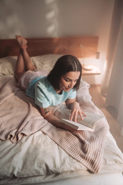 A Serene Morning Of Reading And Relaxation