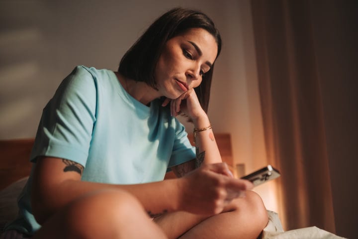 Morning Reflections Over a Smartphone
