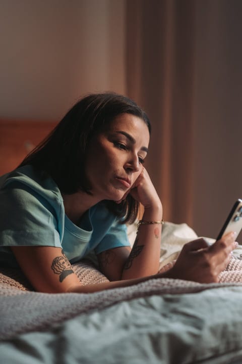 Morning Moments: A Glimpse Into Her Digital Routine