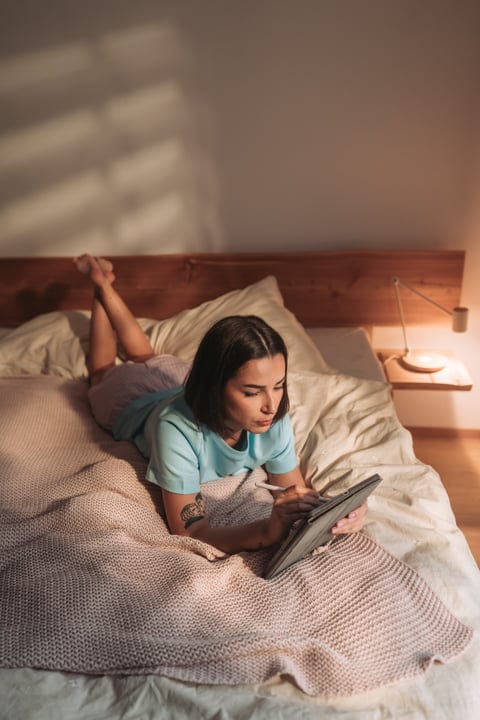 Morning Light And Digital Connection: A Cozy Start