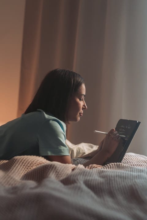 Morning Moments: Digital Connection In Cozy Light