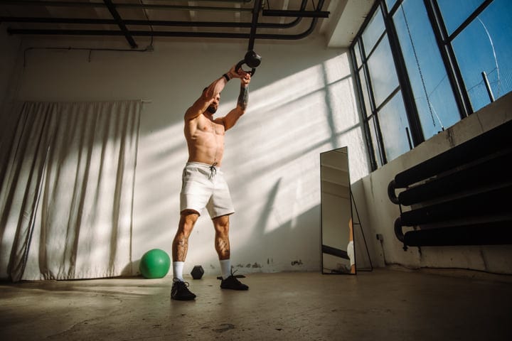 Sunlit Studio Strength: A Morning Kettlebell Workout