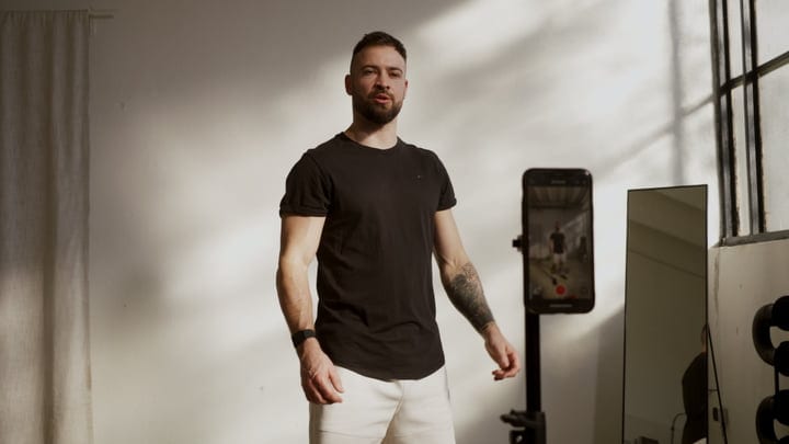 Embracing Mindfulness In A Sunlit Studio Space