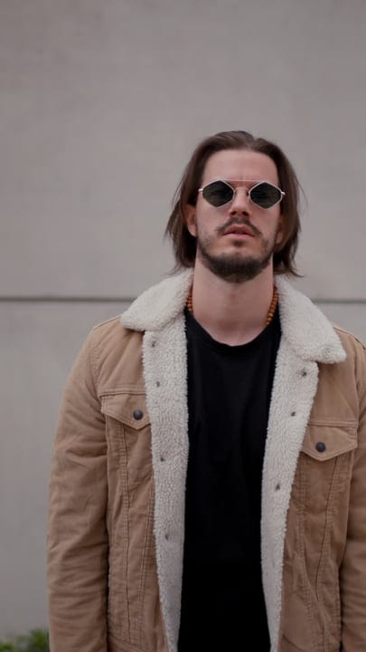 Modern Businessman Embraces Casual Autumn Style